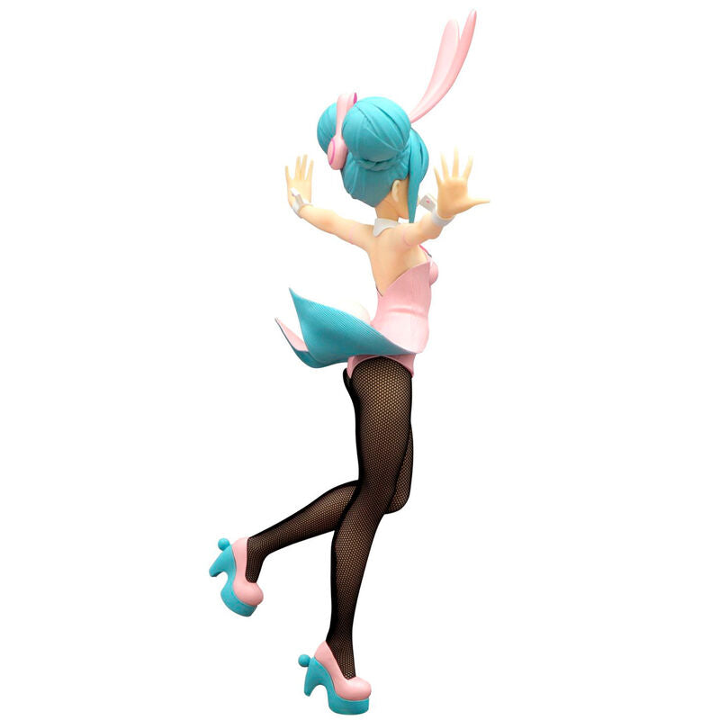 Figura de Hatsune Miku Bicute Bunnies con orejas de conejo y conjunto rosa - 5