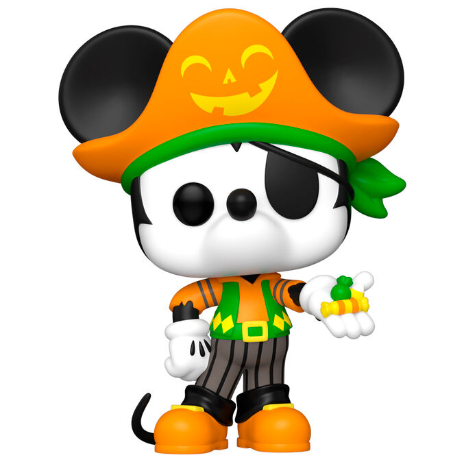 Figura Funko POP! de Mickey Mouse con sombrero de Halloween en su caja - 2