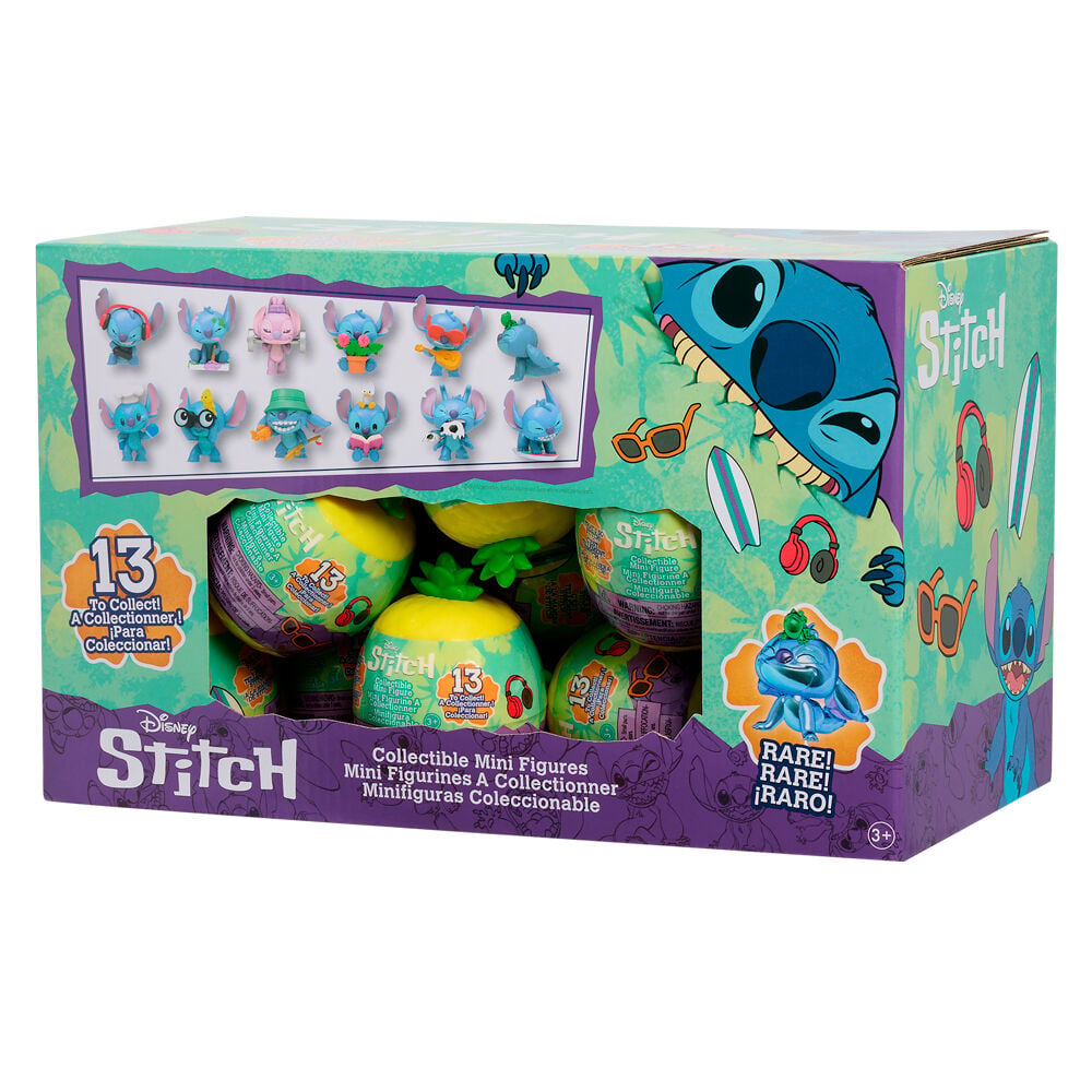 Cápsula sorpresa con mini figura coleccionable de Stitch Disney - 4