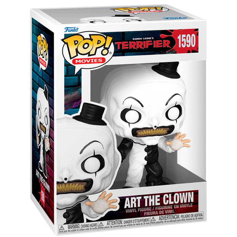 Figura FUNKO POP! de Art the Clown de Terrifier con cuchillo - 2
