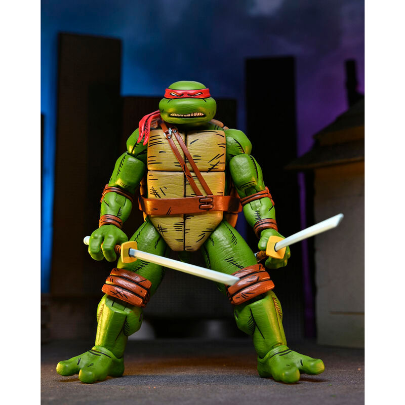 Figura articulada de Leonardo de Tortugas Ninja NECA con accesorios - 3