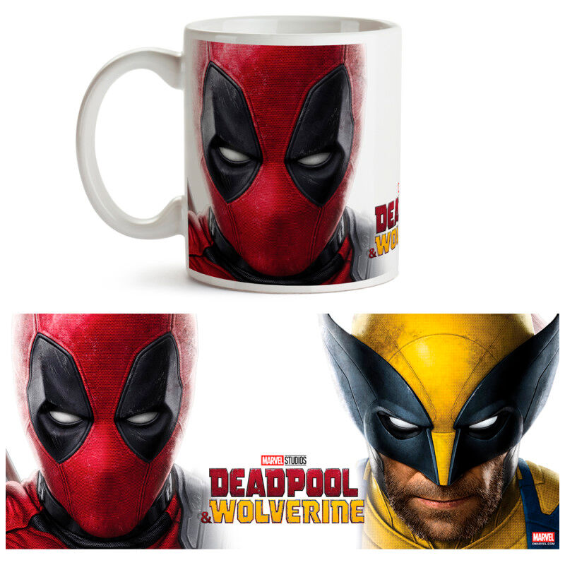 Taza de cerámica Marvel con diseño de Wolverine - 3