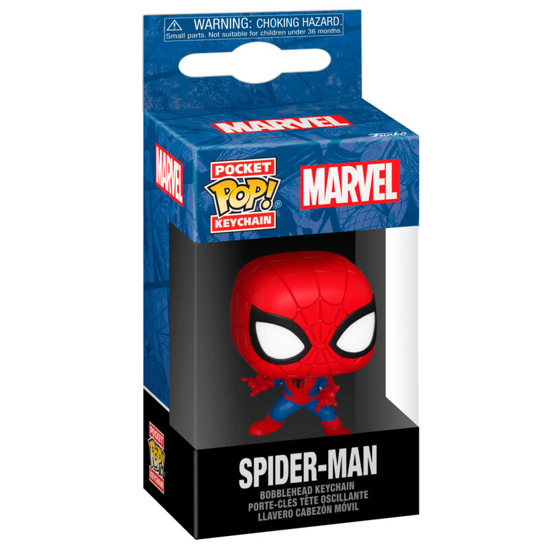 Llavero FUNKO Pocket POP de Spider-Man en rojo y azul - 2