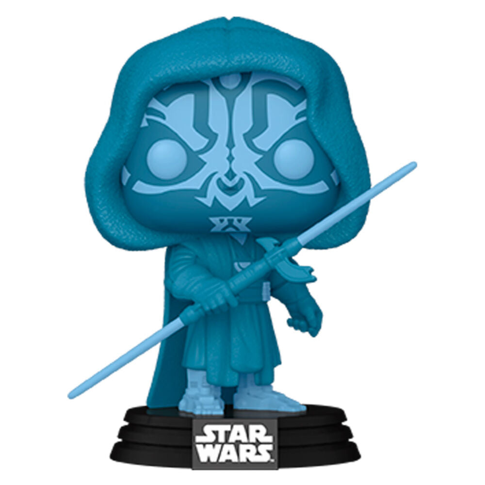 Figura Funko POP! de Darth Maul azul turquesa en caja - 2