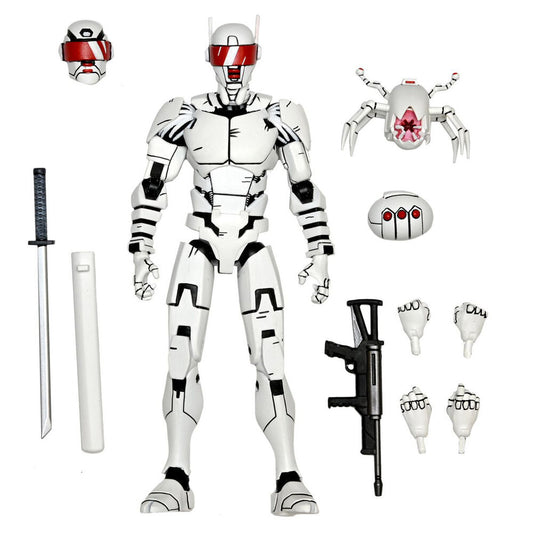 Figura articulada NECA Synja Patrol Bot de The Last Ronin con accesorios - 2
