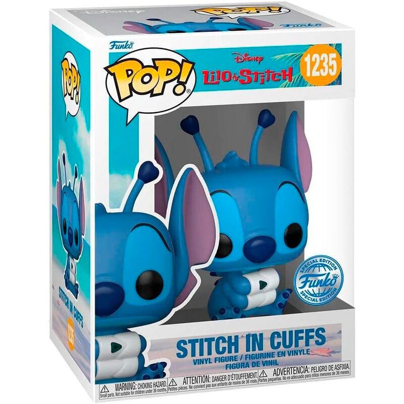 Figura Funko POP de Stitch in Cuffs Exclusive - 2