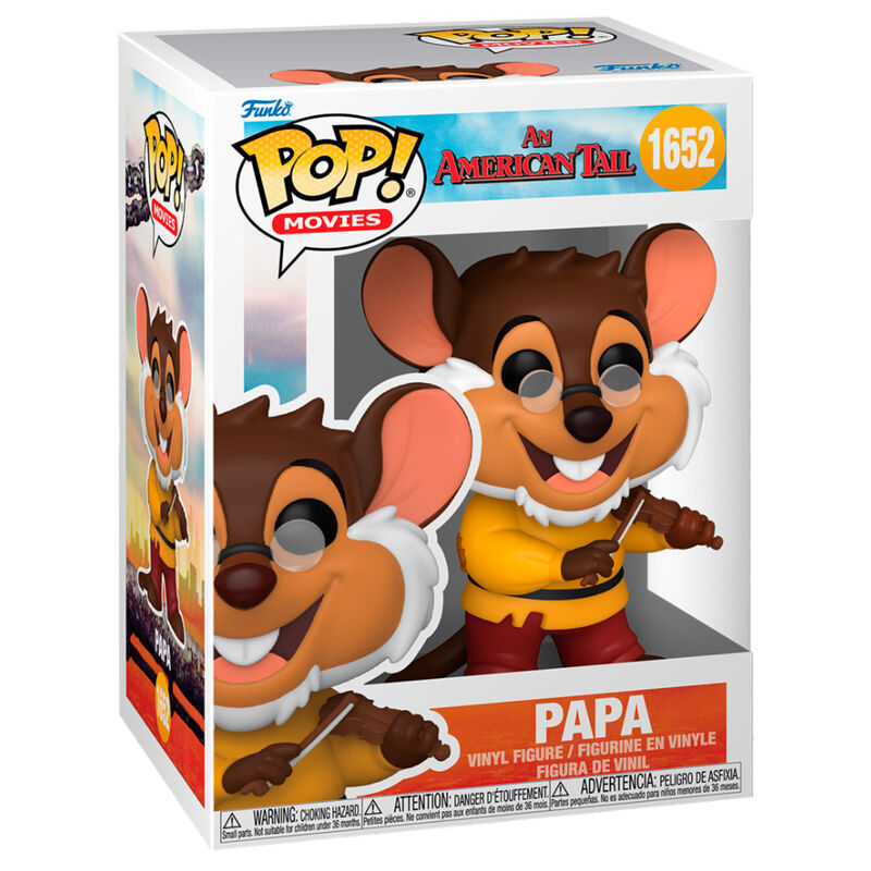 Figura Funko POP! de Papa de Fievel y el Nuevo Mundo con violín - 2