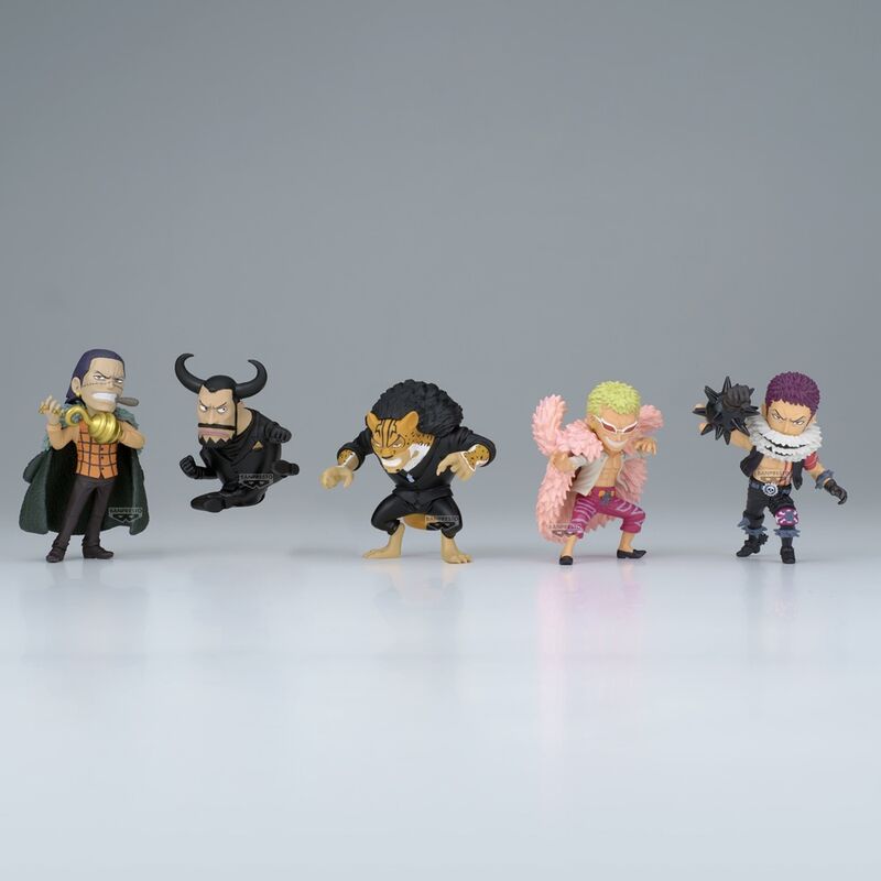 Figuras Banpresto World Collectable Rival de One Piece en cinco variantes - 5
