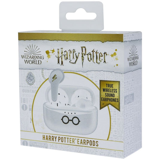 Auriculares inalámbricos TWS Harry Potter blancos con estuche - 9