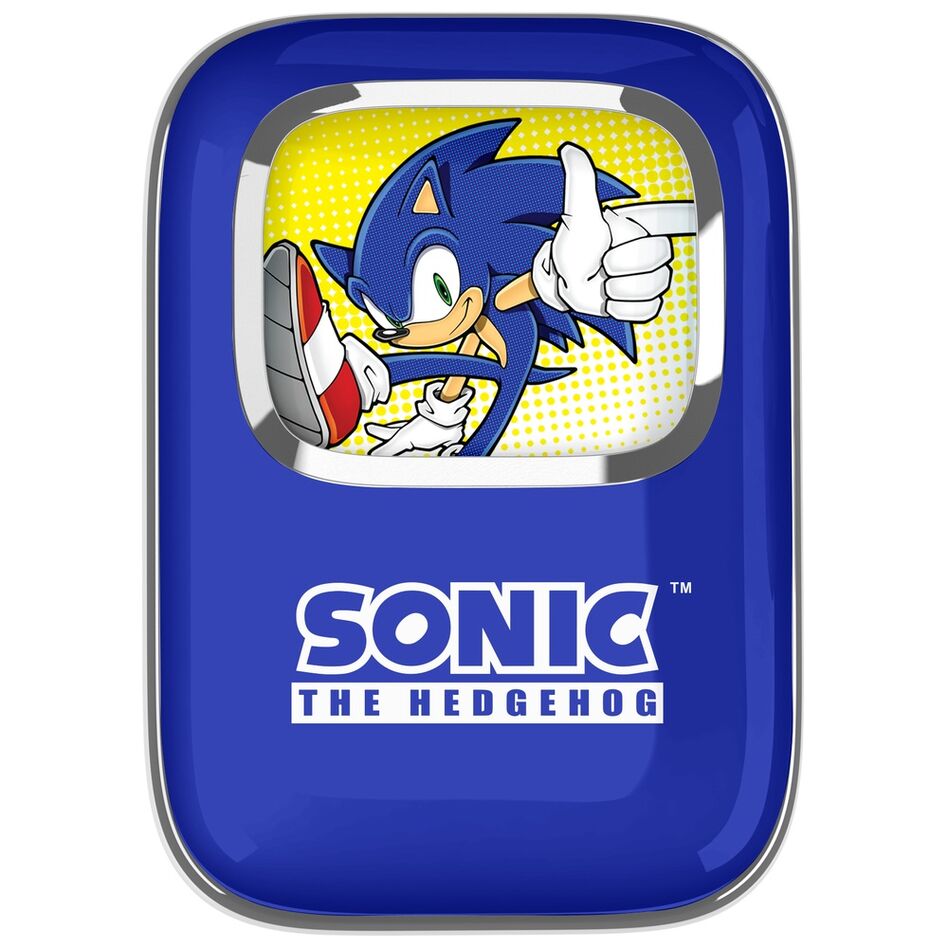 Auriculares inalámbricos TWS azules de Sonic the Hedgehog con estuche deslizante - 2