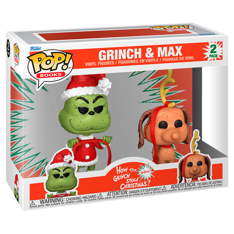 Blíster Funko POP! con figuras del Grinch y Max - 2