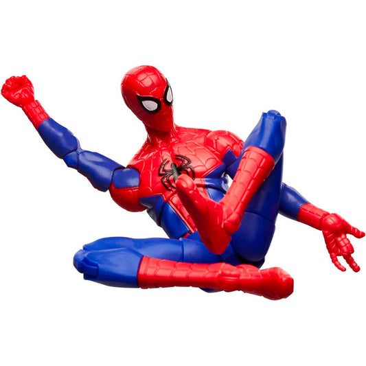 Figura articulada de Peter Parker como Spider-Man en rojo y azul - 4