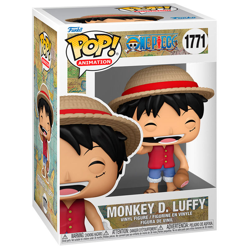 Figura Funko POP de Monkey D. Luffy con sombrero de paja - 2