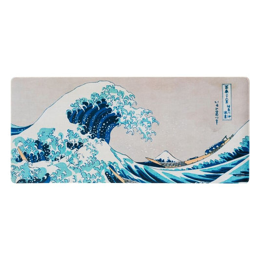 Alfombrilla gaming ERIK con diseño de La Gran Ola de Kanagawa de Hokusai - 2