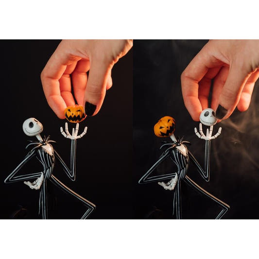 Calendario perpetuo 3D de Jack Skellington con Zero y calabazas - 4