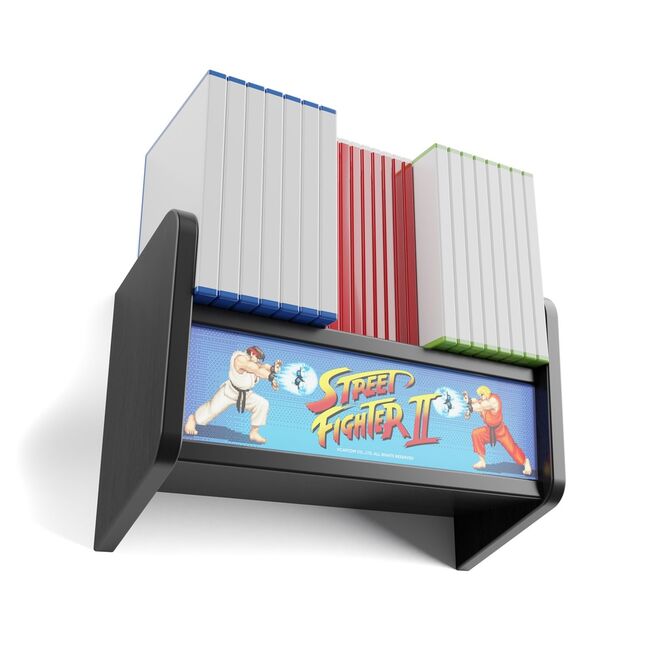 Lámpara arcade Street Fighter II ERIK con estructura negra