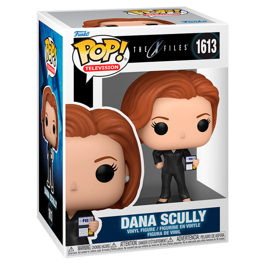 Figura Funko POP! de Dana Scully de Expediente X con identificación del FBI - 2