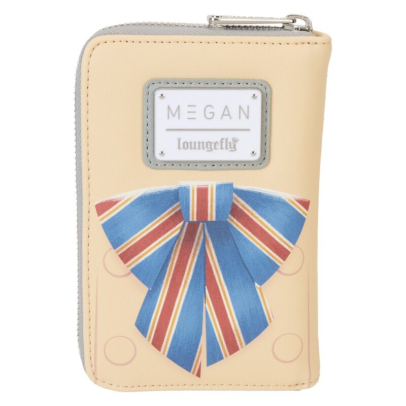 Cartera Megan LOUNGEFLY beige con ilustración frontal - 5