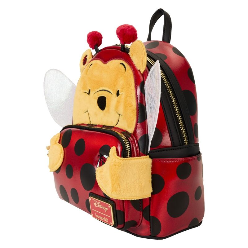 Mochila Loungefly de Winnie the Pooh vestido de mariquita - 5