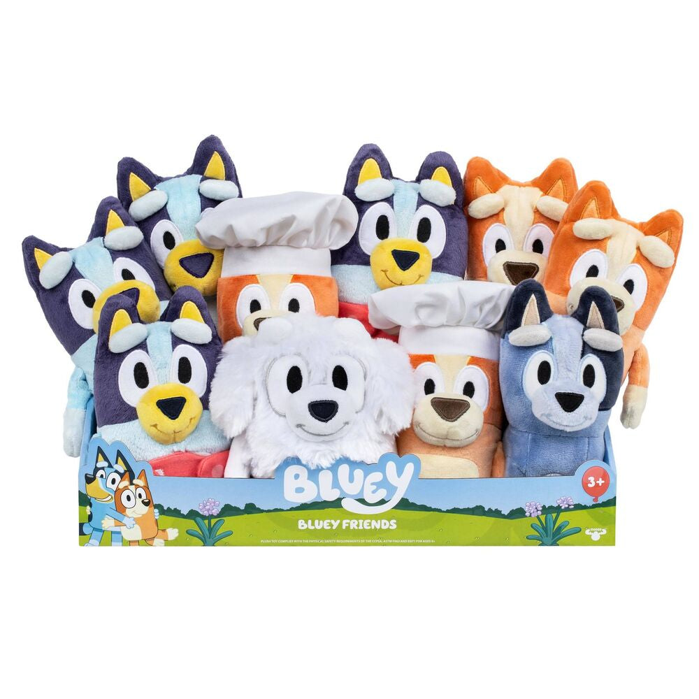 Peluche Bluey Friends surtido de 20 cm