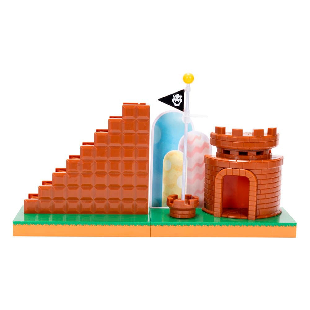 Playset final de nivel de Super Mario Bros con figura de Mario - 5
