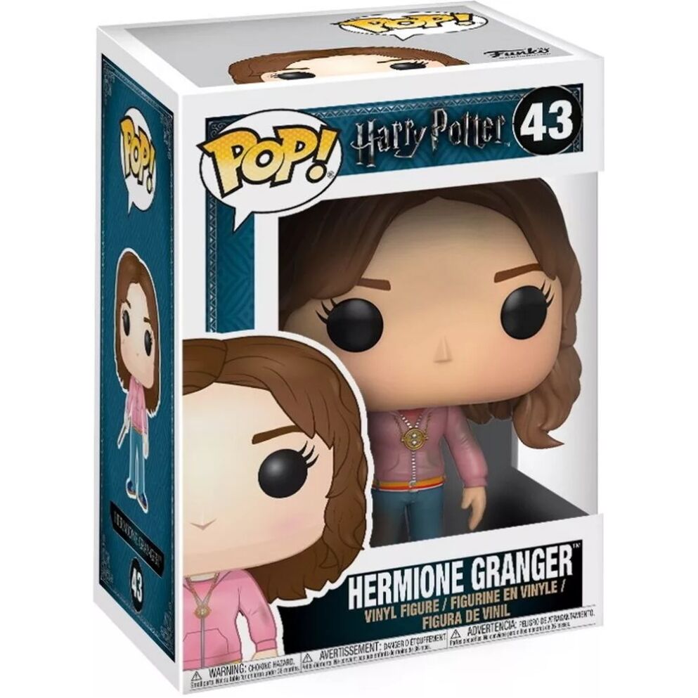 Figura Funko POP de Hermione con Giratiempo y varita - 3
