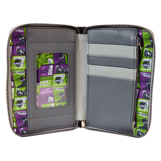 Cartera Loungefly de Lydia Deetz de Beetlejuice 2 con diseño de traje negro - 2