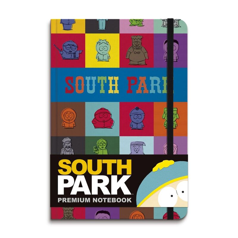 Cuaderno A5 premium South Park ERIK con portada multicolor