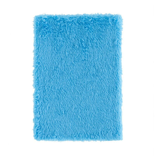 Cuaderno A5 azul de felpa del Monstruo de las Galletas - 2