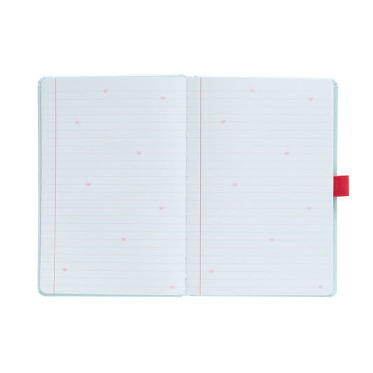 Cuaderno A5 Pusheen Purrfect Love azul con bolígrafo rosa - 3