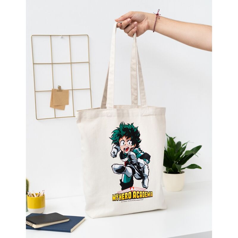 Bolsa shopping cruda de My Hero Academia con ilustración del personaje - 4