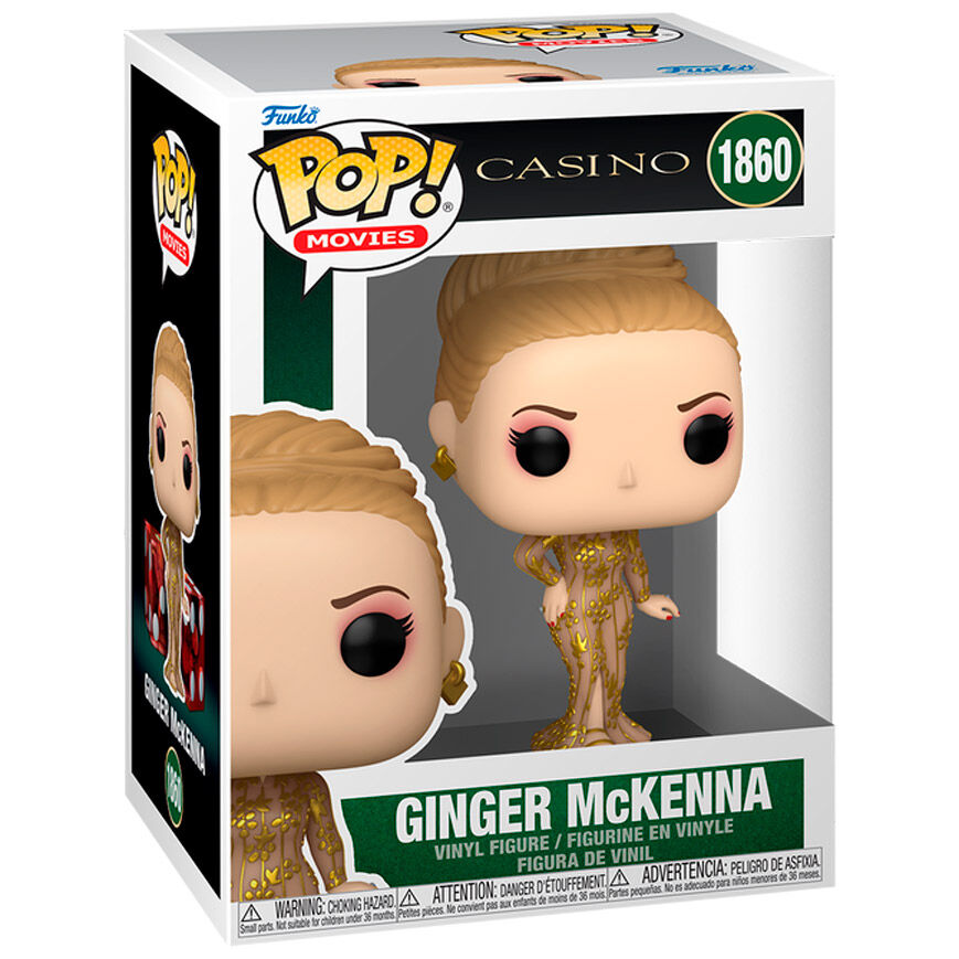 Figura FUNKO POP! de Ginger McKenna con atuendo dorado - 2