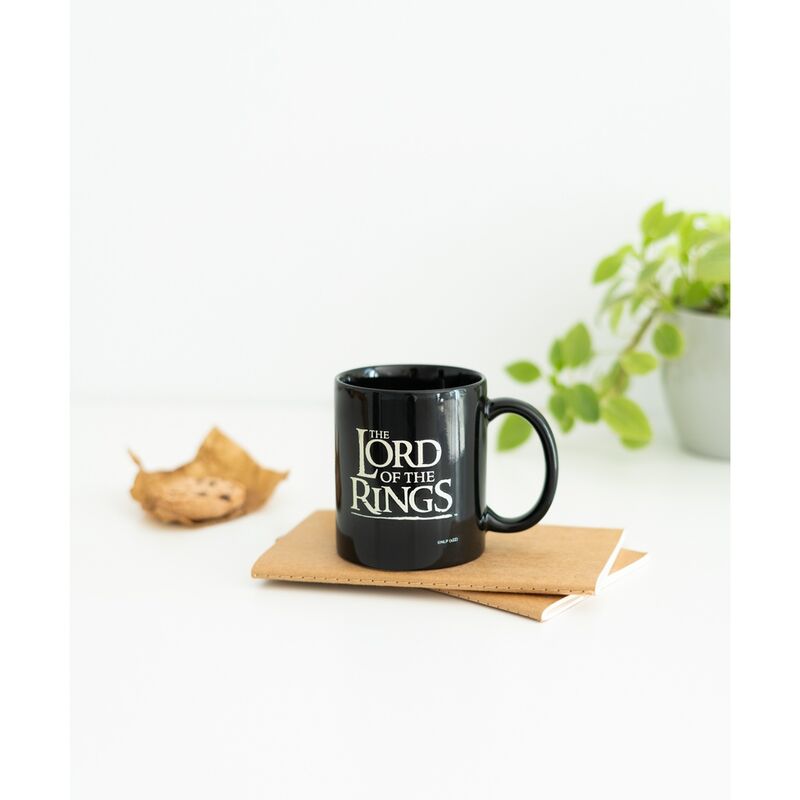 Taza negra ERIK de El Señor de los Anillos de 300 ml - 5