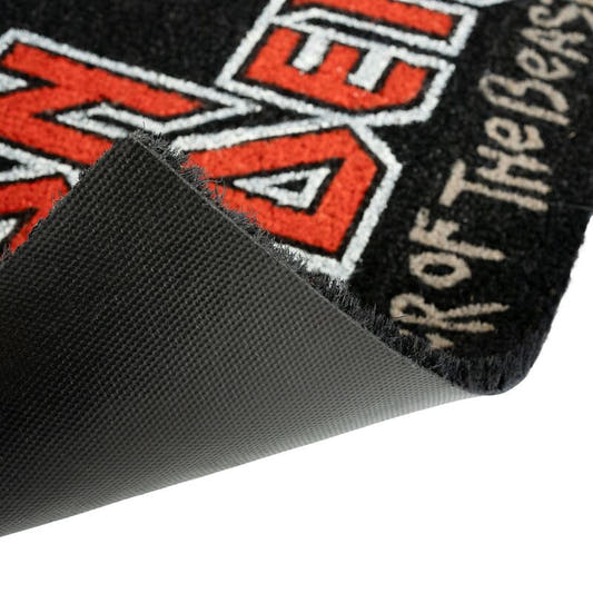 Felpudo negro de Iron Maiden The Number of the Beast - 2