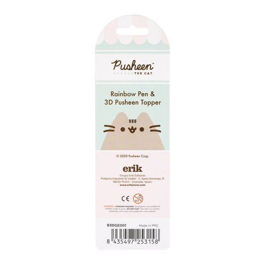 Bolígrafo 3D Pusheen Foodie Collection de 10 colores con topper de PVC - 2