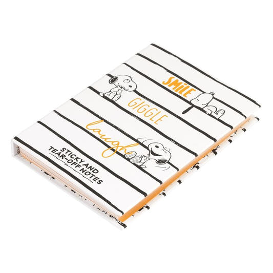 Cuaderno de notas adhesivas Snoopy Lazy Days con bloc y etiquetas adhesivas - 2