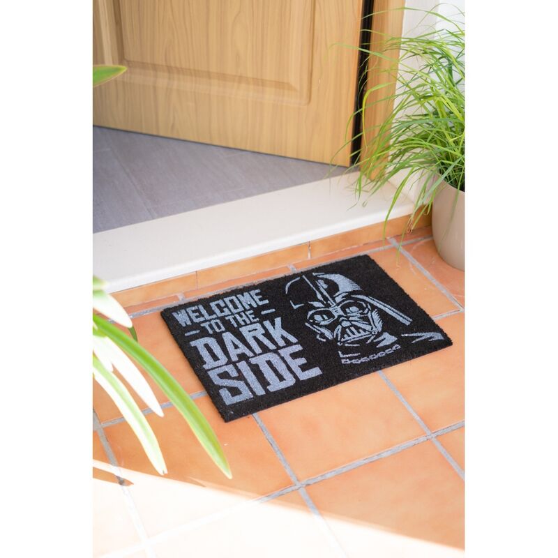 Felpudo negro Star Wars Welcome to the Dark Side con Darth Vader - 4