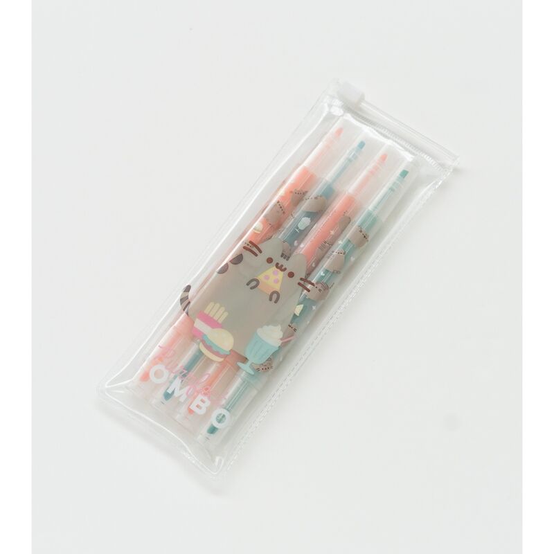 Set de papelería ERIK Pusheen Foodie Collection en tonos pastel - 4