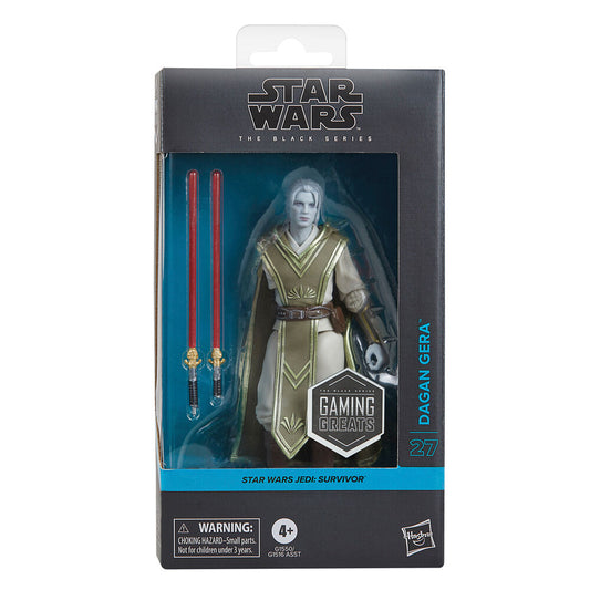Figura articulada de Dagan Gera con sable de luz rojo de doble hoja - 2