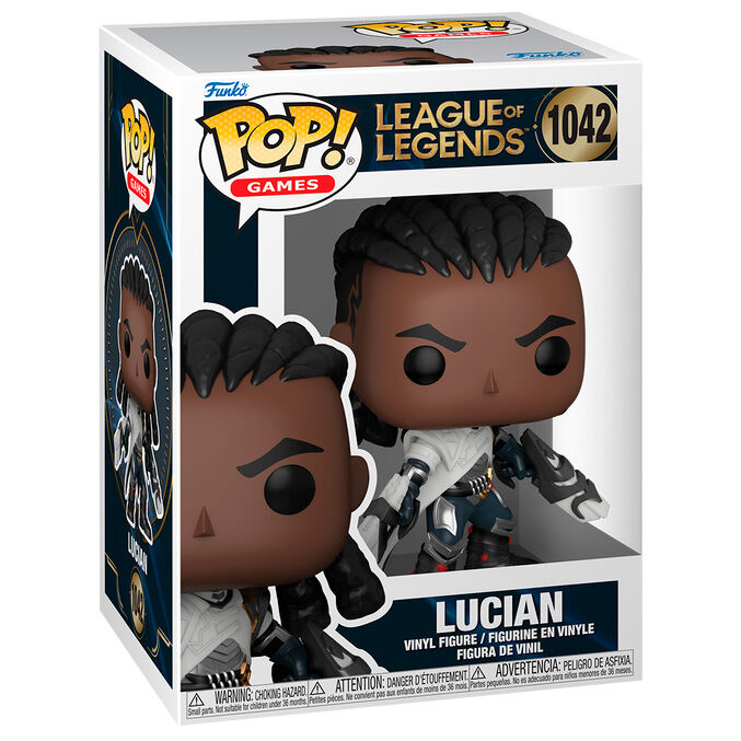 Figura Funko POP! de Lucian de League of Legends con dos armas - 2