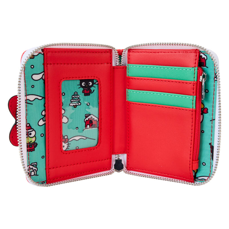 Cartera navideña roja de Hello Kitty Sanrio Loungefly - 4