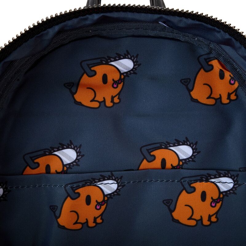 Mochila Loungefly de Pochita de Chainsaw Man en color naranja - 5