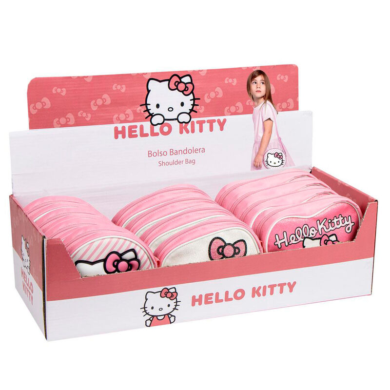 Bolso bandolera rosa de Hello Kitty CERDÁ
