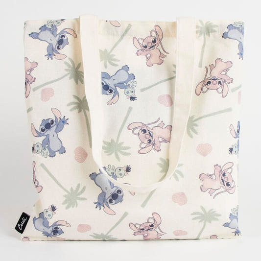 Bolsa shopping de Stitch Disney con estampado tropical - 2