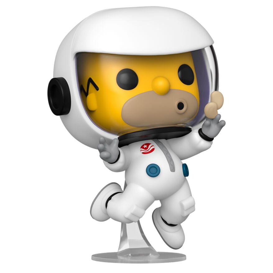 Figura Funko POP! Deep Space Homer con traje espacial y caja de Los Simpson - 2