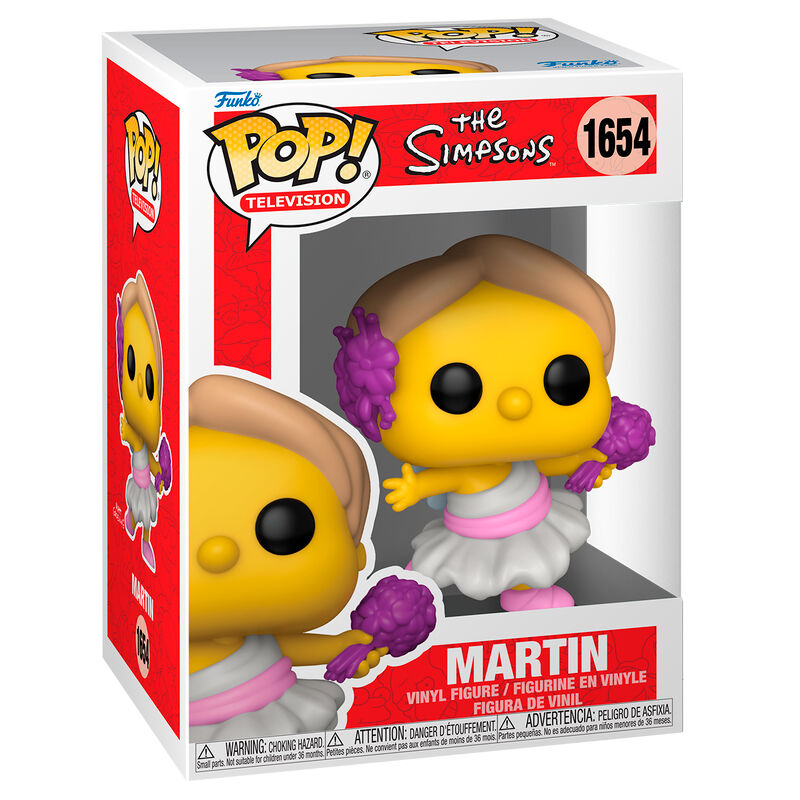 Figura Funko POP de Martin de Los Simpson con atuendo de ballet - 2