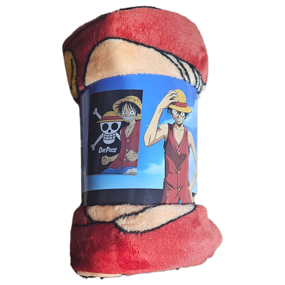 Manta One Piece con Luffy y la calavera del sombrero de paja - 2
