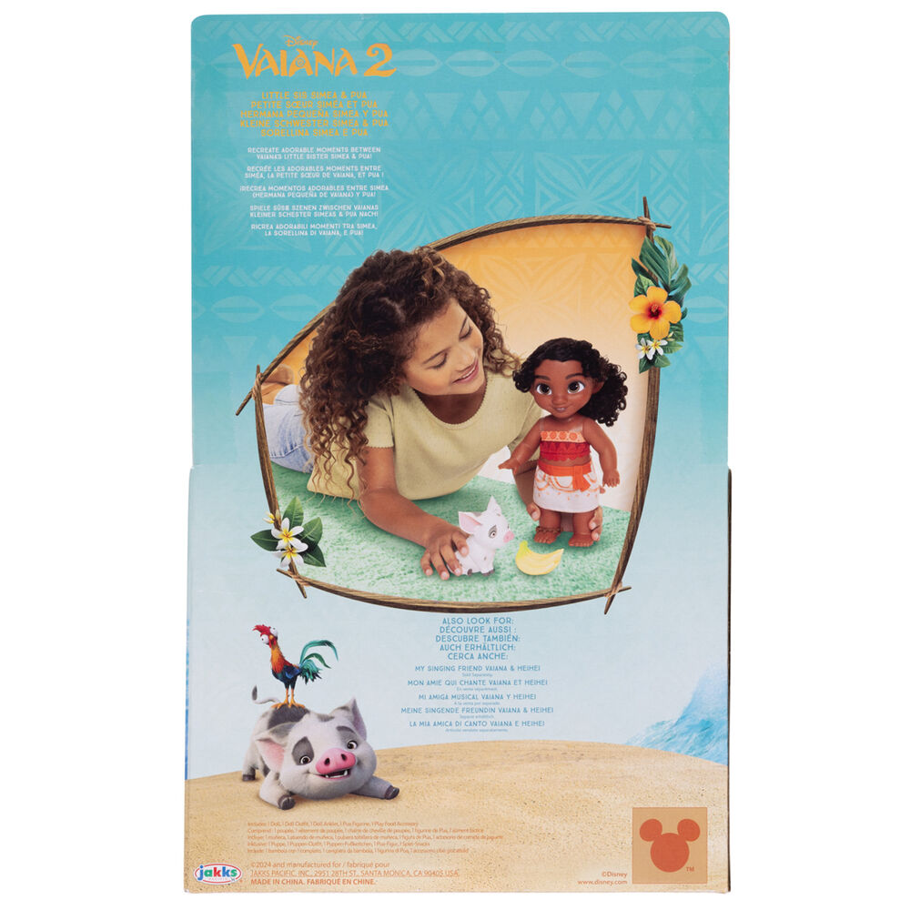 Muñeca Simea de Vaiana 2 con figura de Pua - 6