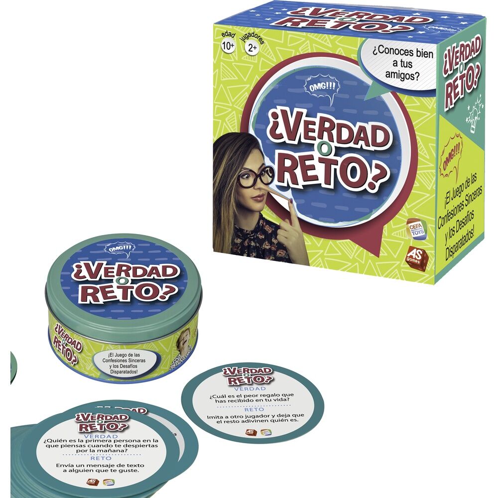 Caja del juego de mesa Verdad o Reto de CEFA TOYS - 3