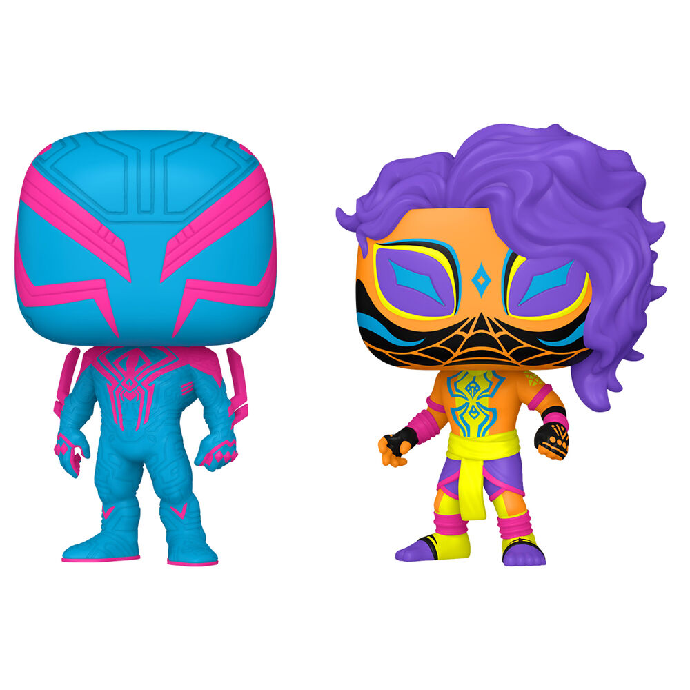 Blíster Funko POP! con Spider-Man 2099 y Spider-Man India - 2